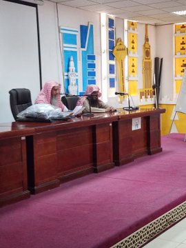 تنفيذ لقاء توعوي لطلاب معهد تعليم اللغة العربية بالتعاون مع وحدة التوعية الفكرية يوم الأربعاء 23-شعبان-1447